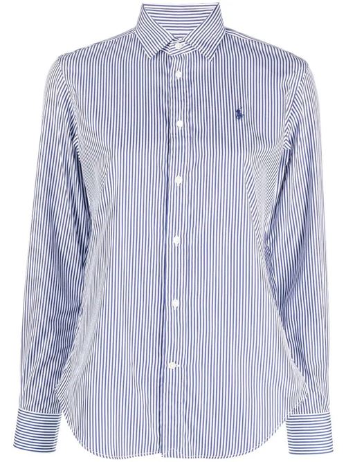 embroidered-logo buttoned shirt POLO RALPH LAUREN | 211891379001